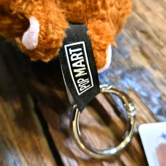 Disney Chip Plush Keychain in Brown and Cream - Picture 11 of 12